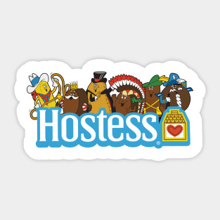 Hostess Sticker